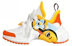 Арчлайт низкие повседневные туфли женские LOUIS VUITTON, белый