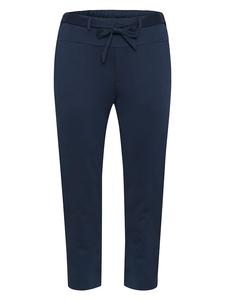 Тканевые брюки KAFFE curve, темно-синий