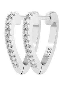 Adeliás Женские серьги из серебра 925 пробы