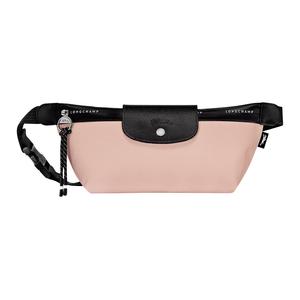Переработанный полиамид канвас одно плечо кроссбоди поясная сумка размер M женский nude LONGCHAMP, Set (Bag)