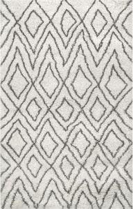 Ковер nuLOOM, 122 x 183 см, Willette Diamond Shaggy, Ivory
