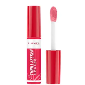 London thrill seeker стеклянный блеск для губ 10 мл Rimmel, цвет 600 berry glace