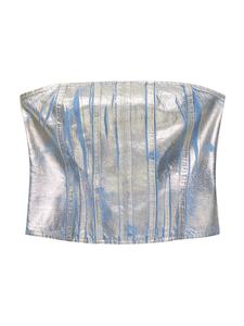 Топ Pull&Bear, золотой