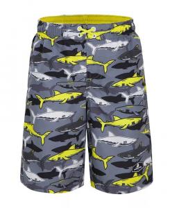 Быстросохнущие плавки-шорты на шнурке для больших мальчиков с сетчатой ​​подкладкой UPF50+ XS-XXL Rokka&Rolla, красный