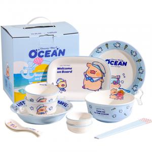 X Lulu, наборы посуды KAWASIMAYA, 【Gift Box】12-Piece Set Of Food For Two