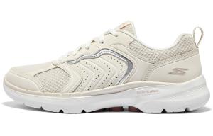 Skechers Кроссовки для бега Go Walk 6 Low Top женские белые
