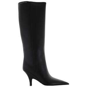 Ботинки высокие кожаные Diablo 90 от T by Alexander Wang, черный