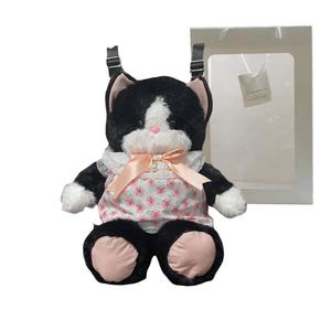 Очаровательный рюкзак Meisheng Crafts с кошкой плюшевая кукла высота 43cm Bitter purchase