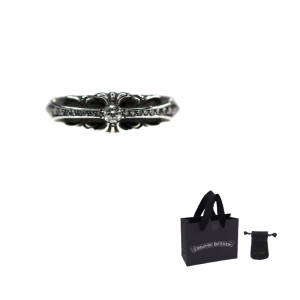 Chrome Hearts Кольцо из стерлингового серебра 925 пробы, унисекс, серебро