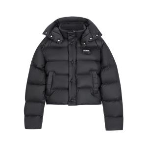 Пуховик женский черный WE11DONE