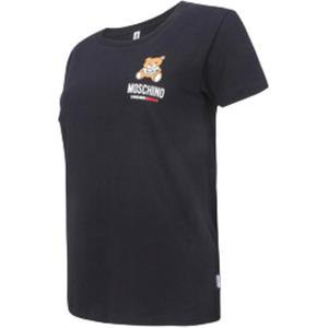 MOSCHINO Футболка женская черная