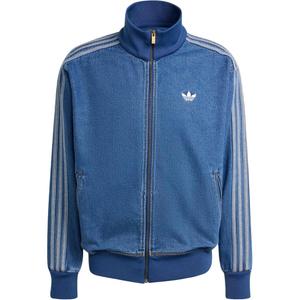 FW25 ADICOLOR DENIM FIREBIRD TOP Джинсовая куртка мужская Adidas Originals, denim синий