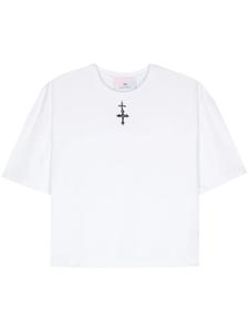 Chiara Ferragni футболка с подвеской, белый