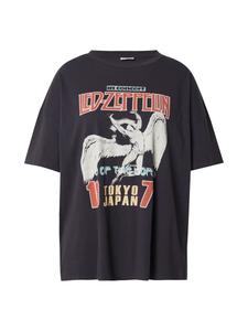 Рубашка Noisy May Curve NMIDA, темно-серый