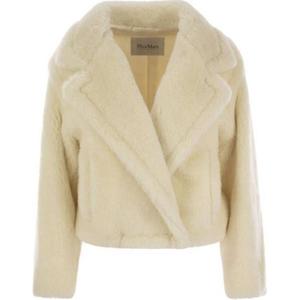 MaxMara Пальто Max Mara Oggeri с длинными рукавами, Ecru