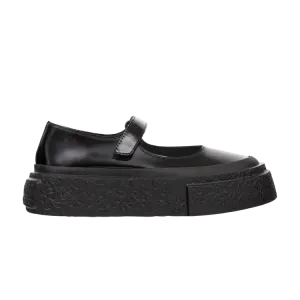 Кроссовки MM6 Maison Margiela Wmns Platform Court Black, черный
