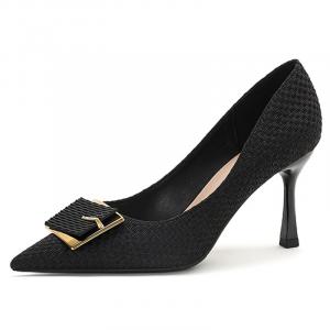 Туфли женские на высоком каблуке Lanza, черный