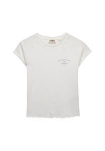 Superdry & Co Футболка 'Athletic Essentials Slub' в крапчатом белом цвете