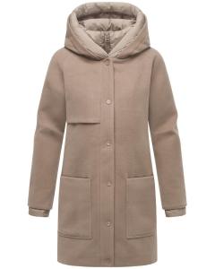 Зимнее пальто NAVAHOO Flauschwunder 14, темно-бежевый