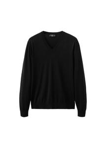 MANGO MAN Свитер 'Willyv' в черном цвете