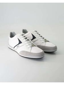 Кроссовки на шнуровке BOSS, белый