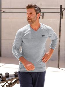 Повседневная рубашка цвета серый меланж WITT WEIDEN