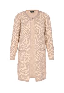 Вязаный кардиган faina, цвет Beige/Chamois