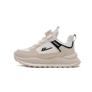 Дышащая, нескользящая и износостойкая детская обувь для повседневной носки WARRIOR, фиолетовый/бежевый