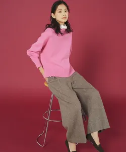 Вязаный свитер с высоким воротником из смеси шерсти и кашемира Suite L, цвет [Web Exclusive] Rose Pink 9 [912]