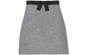 Повседневная юбка женская черная Miu Miu