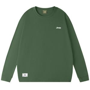Футболка унисекс Jeep, зеленый