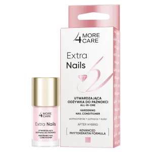 Укрепляющий кондиционер для ногтей More4Care Extra Nails, 10 мл
