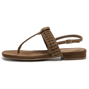 C°BANNER Женские сандалии с одной застежкой коричневые, цвет Brown