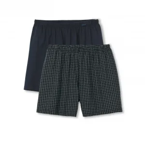 Трусы-боксеры CALIDA "Natural Benefit" (2 шт. в упаковке), удобные боксеры с закрытым поясом, серый