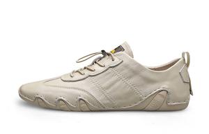 BECK Износостойкие нескользящие повседневные низкие кеды мужские Ecru, цвет Ecru