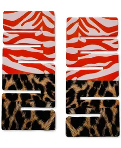 Геометрические серьги Dream mini Swanky Designs, orange