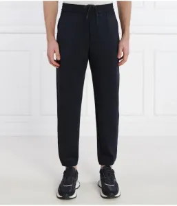 Спортивные штаны regular fit Emporio Armani, темно-синий