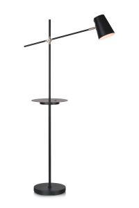 Торшер Markslöjd, 65x28x144 см, черный