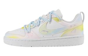 Детские скейтерские кроссовки Court Borough для младших школьников Nike, розовый/синий