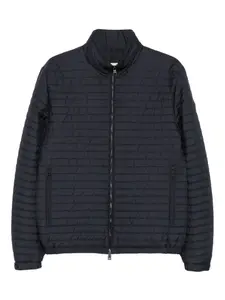Стеганая куртка Myrrhe на молнии MONCLER, синий
