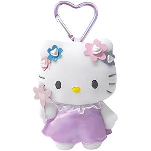 Sanrio Длинноногая хэйсэйская аристократка ангел китти коллекция с сердечками-пряжками, фиолетовые эльфийские куклы плюшевый кулон трубы высокие
