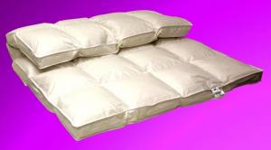 Hofmann's Premium зимнее пуховое одеяло высотой 8 см 4x6 внешний мостик 135x200 натуральный Betten Hofmann