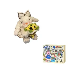 Плюшевый кулон Bouquet Bunny с висячими ушками, высота 18 см Bobby Bear