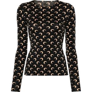 Футболка Moon Jersey Marine Serre, черный