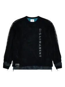 Толстовка с длинными рукавами Wtaps, черный