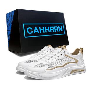 CAHHRRN Низкие скейтерские кроссовки мужские бело-зеленые, цвет White Green