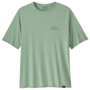 Футболка с принтом Cap cool на каждый день - функциональная рубашка Patagonia, Strataspire: Ellwood Green X-Dye