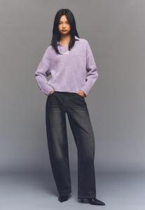 Поло Bershka COLLAR, Mauve