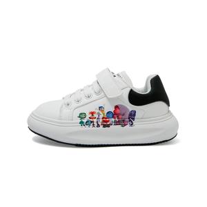 Нескользящие, амортизирующие, износостойкие, сбалансированные, низкие, повседневные туфли для женщин Disney, Beige White Black