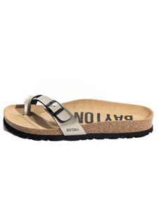 Сандалии Bayton T-Bar Sandals JUNON, серебряный